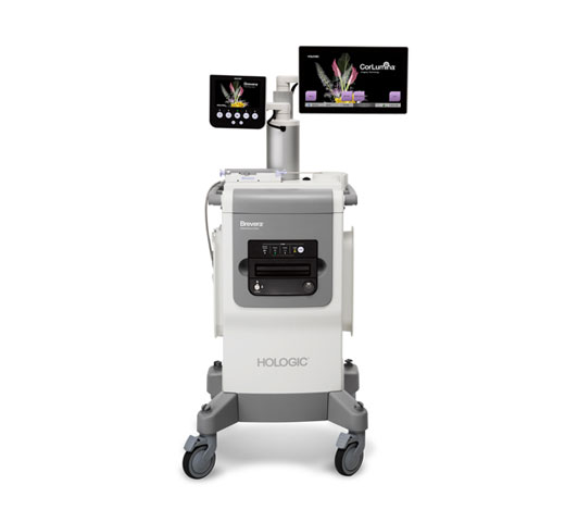 Hologic Brevera® Breast Biopsy System på hvid baggrund