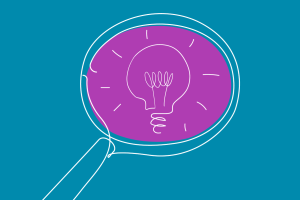 Illustration af lyspære