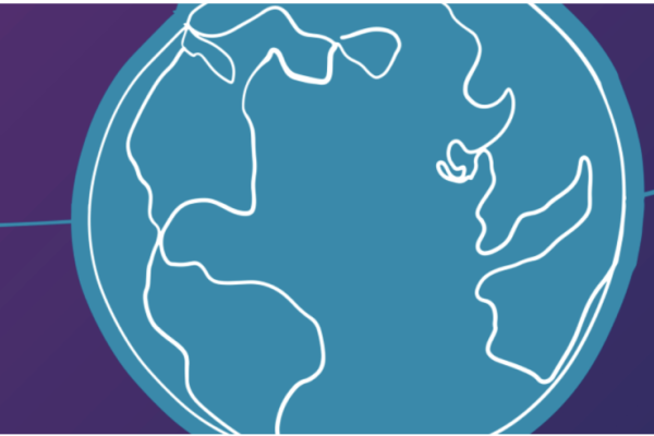 Illustration af verden