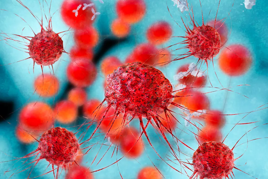 Billede af virusinfektion eller virus såsom HIV-1