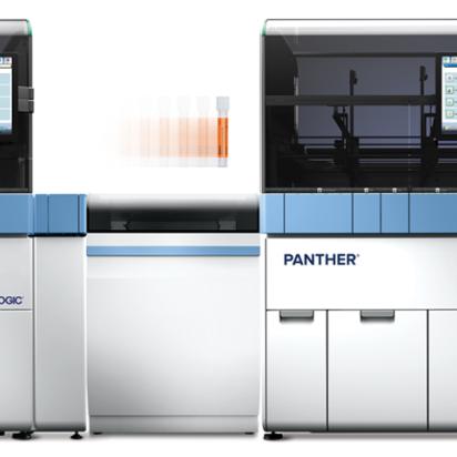 Hologic Panther® Trax på hvid baggrund